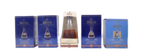COLLECTION OF BOXED BELL'S WHISKY DECANTERS