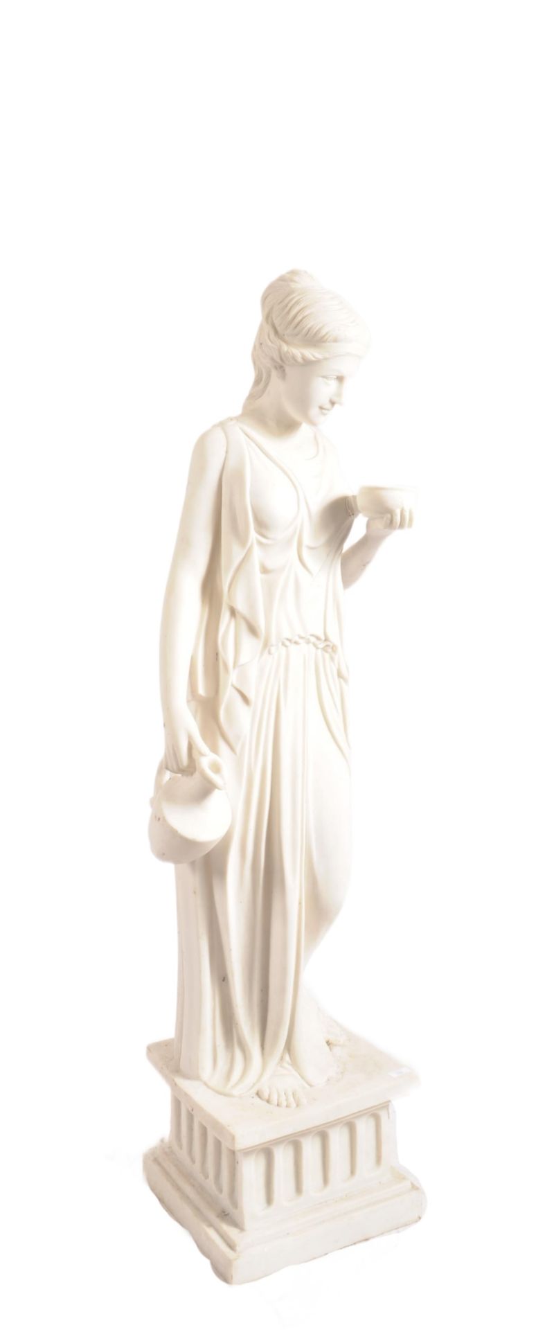 20TH CENTURY RESIN COMPOSITE CLASSICAL STYLE SCULPTURE STATUE
