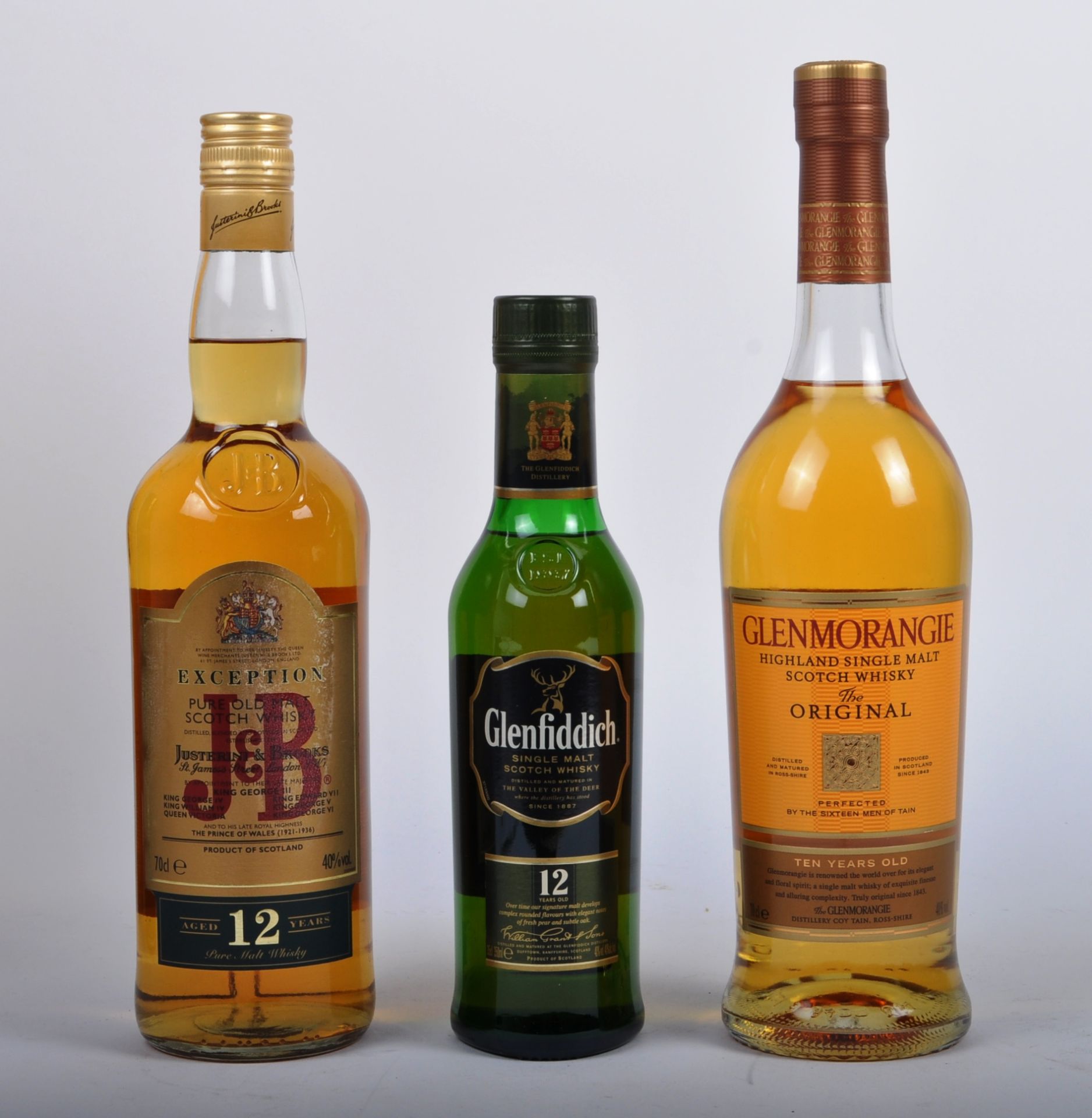 COLLECTION OF WHISKY - J&B - GLENFIDDICH & GLENMORANGIE - Image 7 of 7