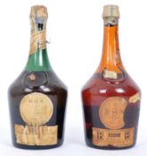 D.O.M. BENEDICTINE - TWO BOTTLES OF VINTAGE CHAMPAGNE