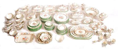 COPELAND SPODE CHINESE ROSE PATTERN DINNER SERVICE