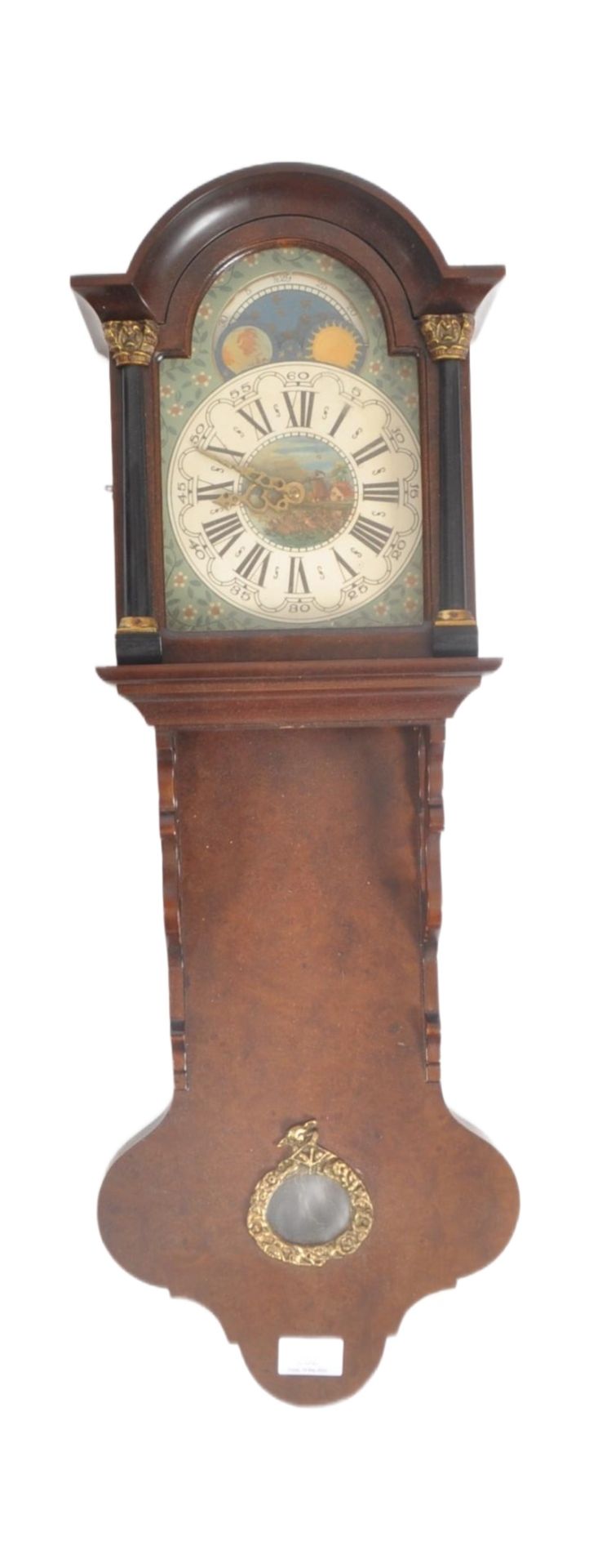 20TH CENTURY DUTCH FRIESLAND HANGING WALL CLOCK