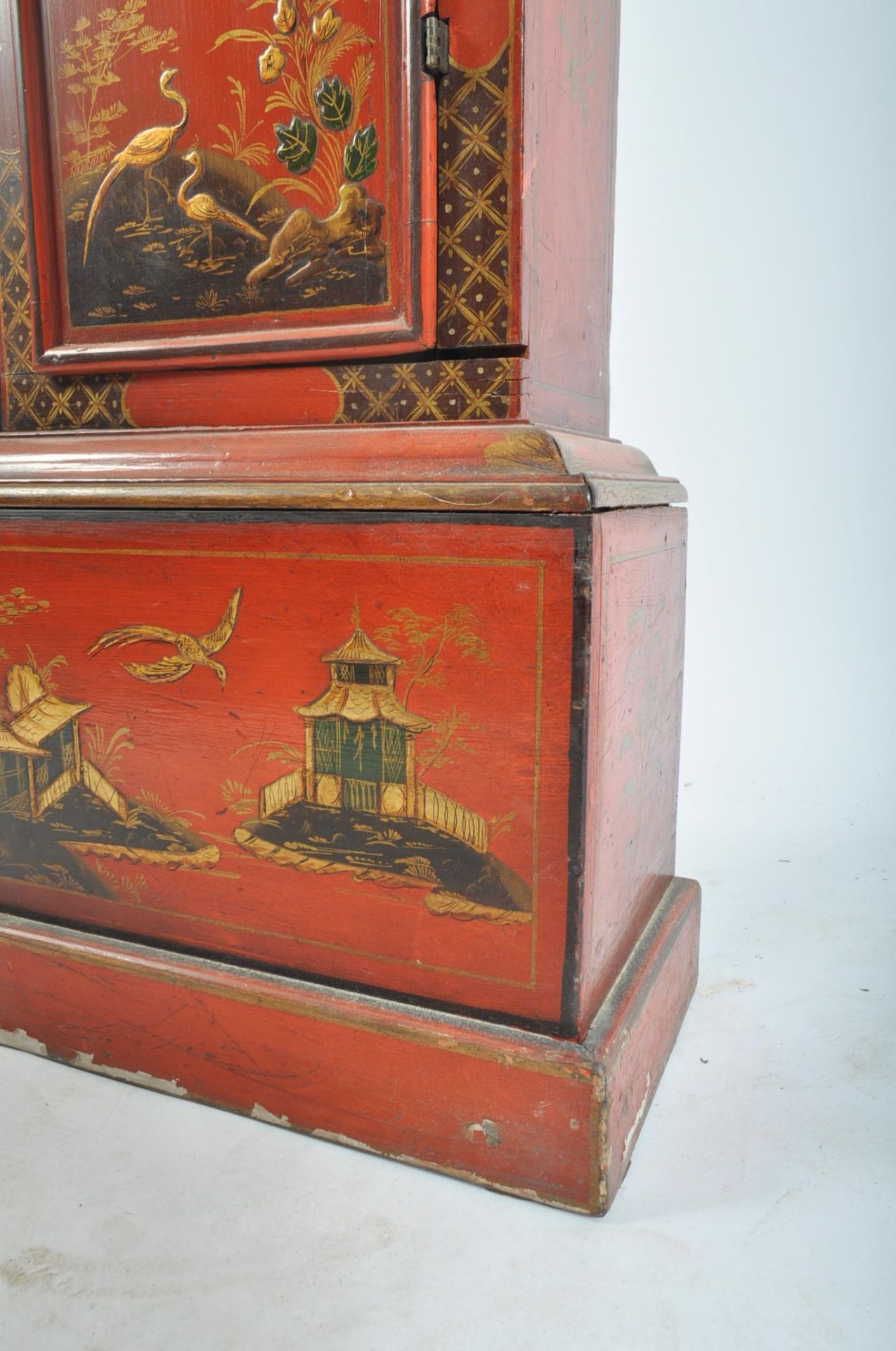 HENRY STOCKAR LONDON - 18TH CENTURY CHINOISERIE LONGCASE CLOCK - Image 7 of 12