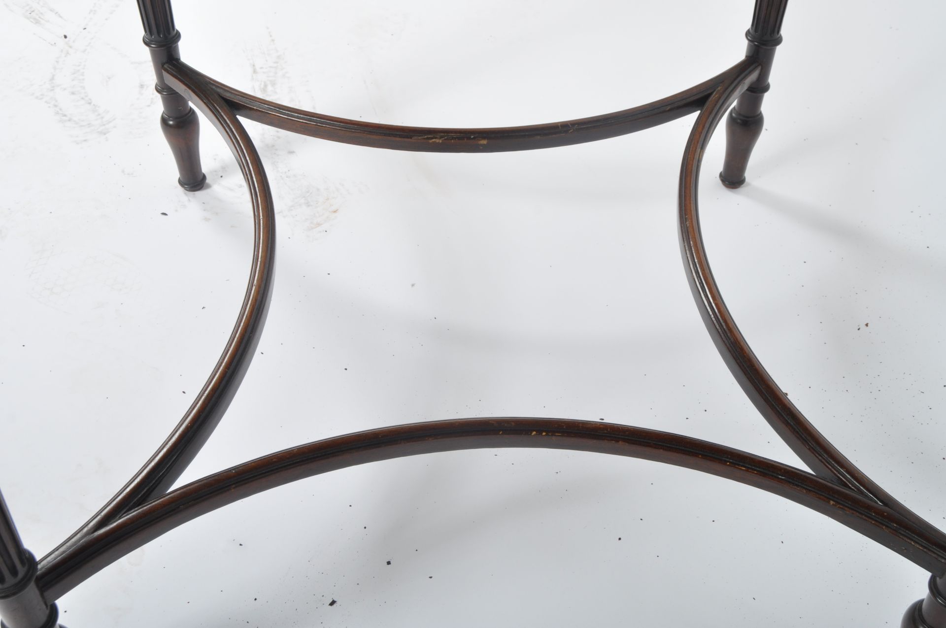 EDWARDIAN MAHOGANY ADAMS REVIVAL CENTRE OCCASIONAL TABLE - Image 8 of 9