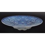 RENE LALIQUE - FRENCH 1930S OPALESCENT GLASS SPOTTED DISH