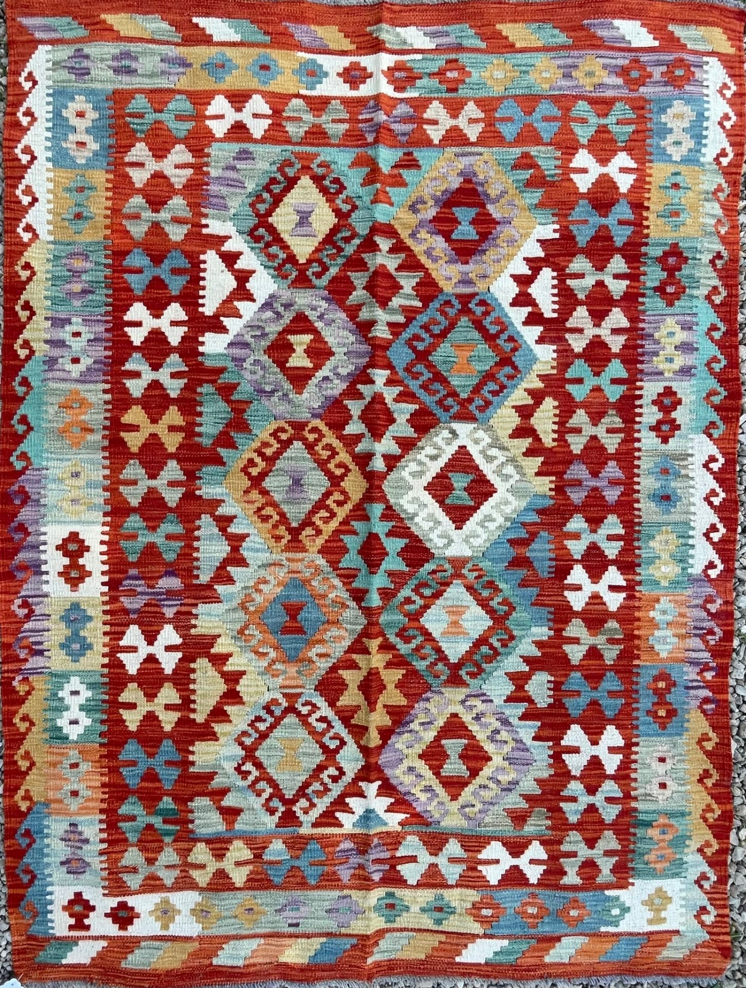 EARLY 20TH CENTURY ANATOLIAN TURKISH KILIM FLOOR RUG