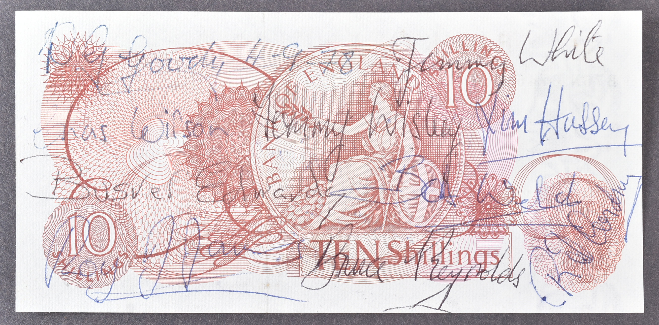 THE GREAT TRAIN ROBBERY - MULTI-SIGNED BANK NOTE