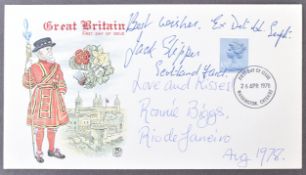 THE GREAT TRAIN ROBBERY - DUAL SIGNED FDC