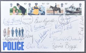 THE GREAT TRAIN ROBBERY - MULTI-SIGNED FIRST DAY COVER