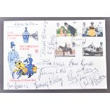 THE GREAT TRAIN ROBBERY - MULTI-SIGNED FIRST DAY COVER