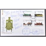 THE GREAT TRAIN ROBBERY - RONNIE BIGGS SIGNED FDC