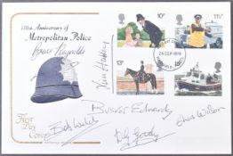 THE GREAT TRAIN ROBBERY - MULTI-SIGNED FIRST DAY COVER