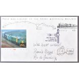 THE GREAT TRAIN ROBBERY - RONNIE BIGGS SIGNED FDC