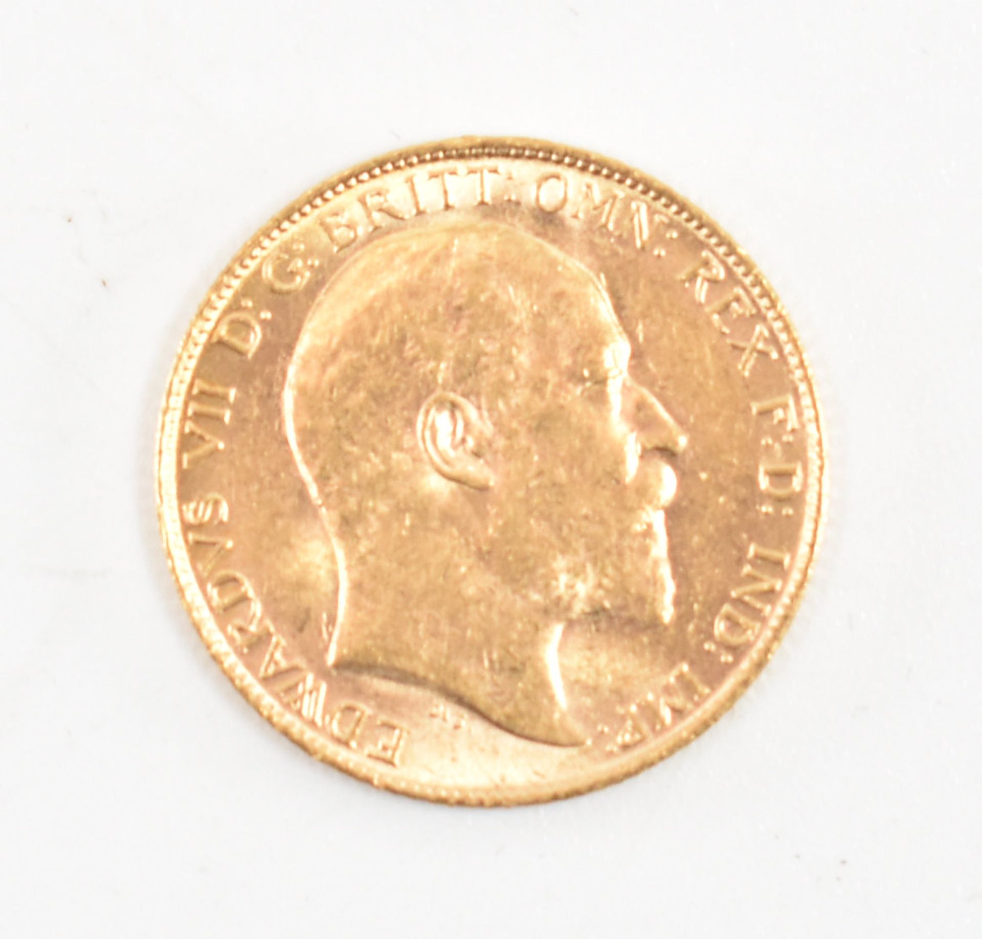 EDWARD VII 1902 22CT GOLD HALF SOVEREIGN