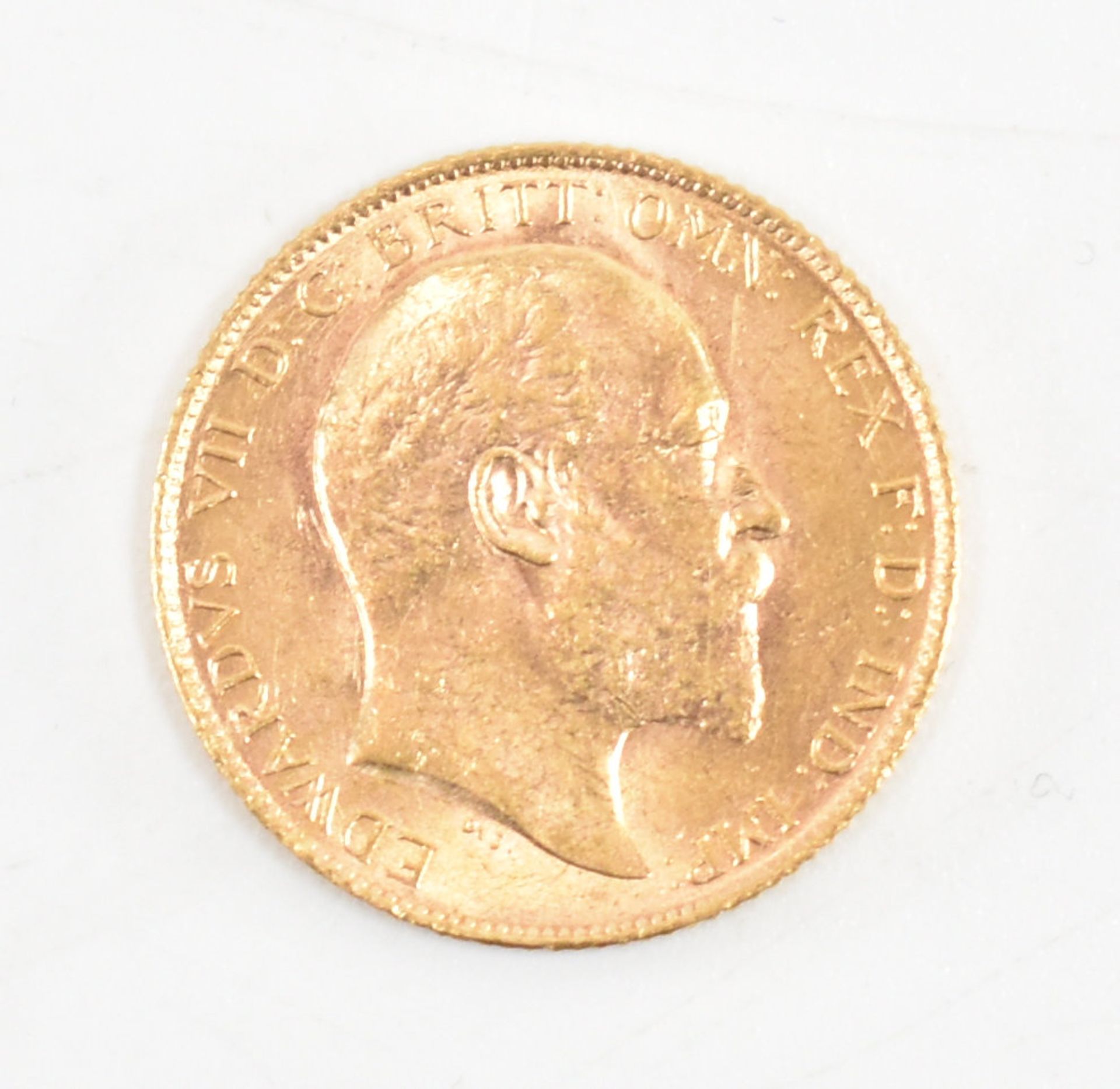 EDWARD VII 1904 22CT GOLD HALF SOVEREIGN