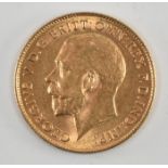 GEORGE V 1911 22CT GOLD HALF SOVEREIGN COIN