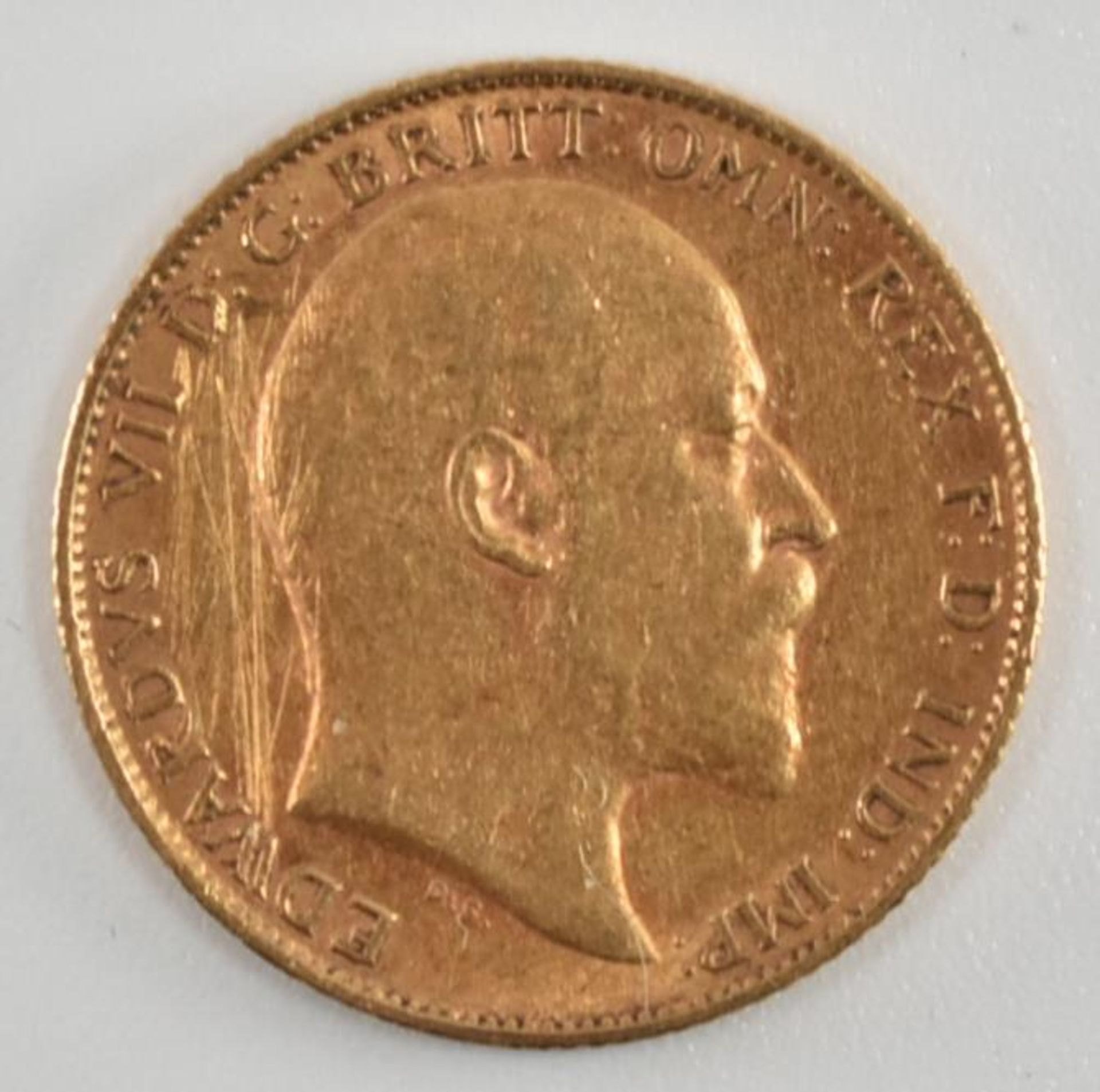 EDWARD VII 1903 22CT GOLD HALF SOVEREIGN COIN
