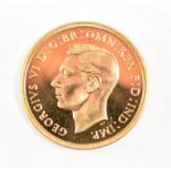 UNITED KINGDOM GEORGE VI 1937 22CT GOLD 2 POUNDS DOUBLE SOVEREIGN