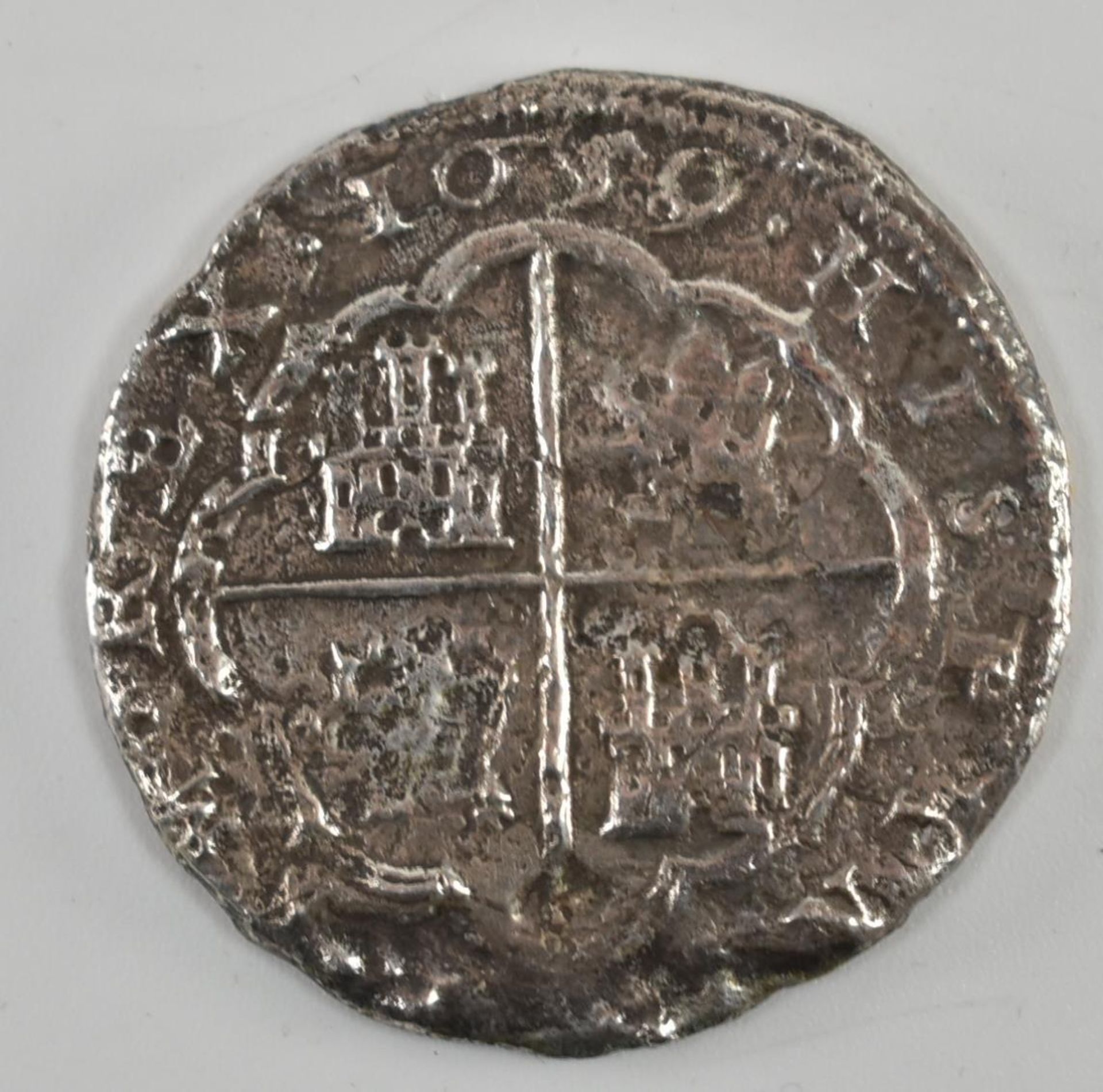 PHILIP IV 1659 SILVER 8 REALES COIN - Image 2 of 4