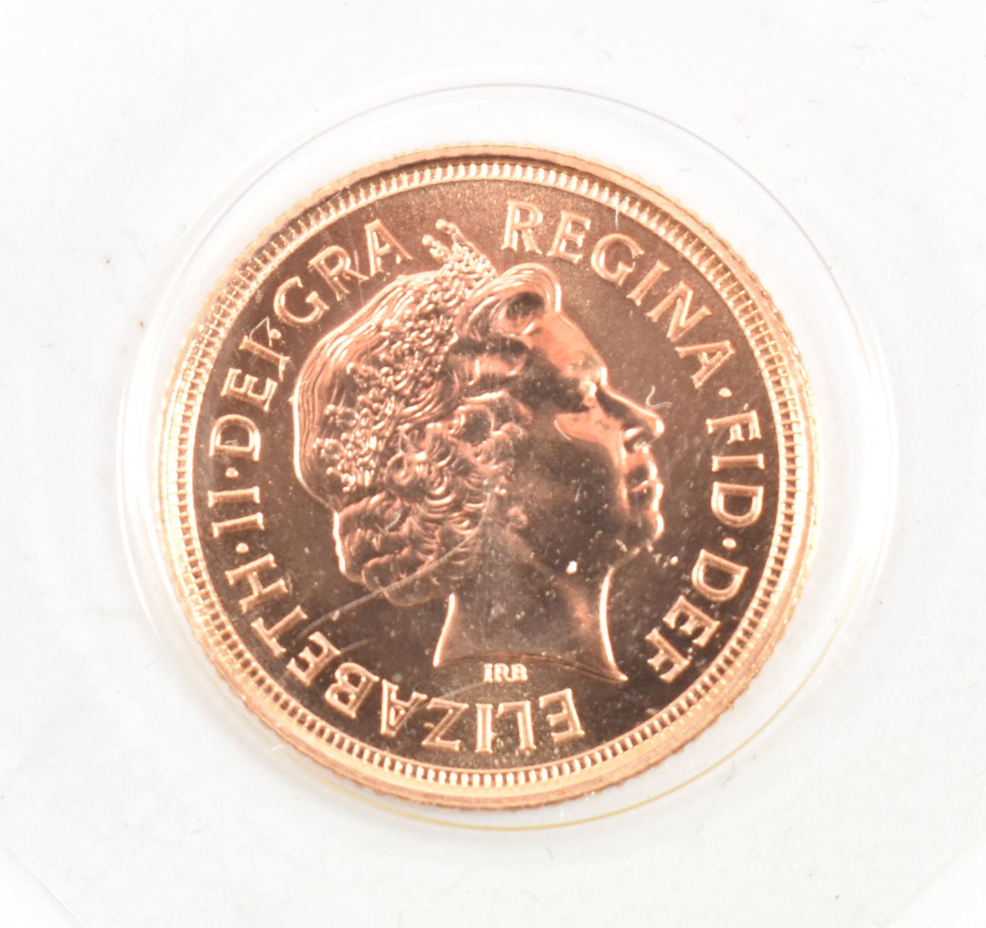 ELIZABETH II 2005 22CT GOLD HALF SOVEREIGN