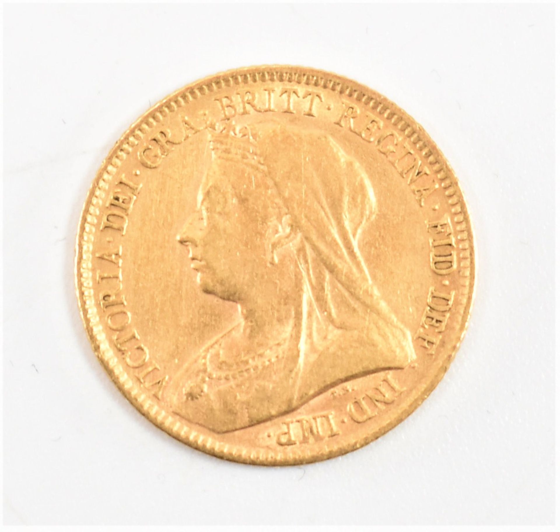 QUEEN VICTORIA 1893 22CT GOLD HALF SOVEREIGN