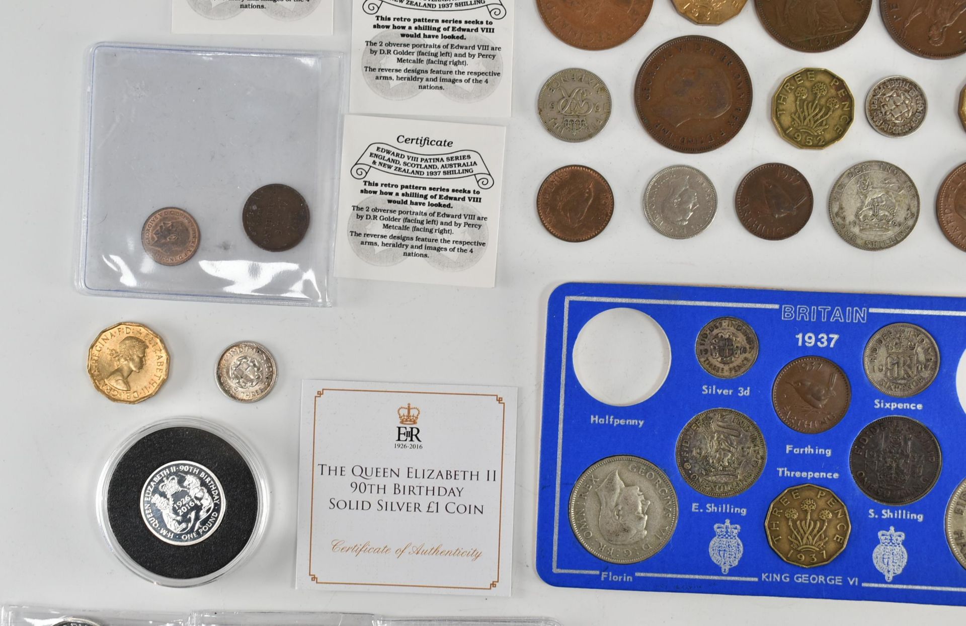 COLLECTION OF VICTORIAN & LATER SILVER & COMMEMORATIVE COINS - Image 3 of 5