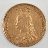 QUEEN VICTORIA 1888 22CT GOLD FULL SOVEREIGN COIN