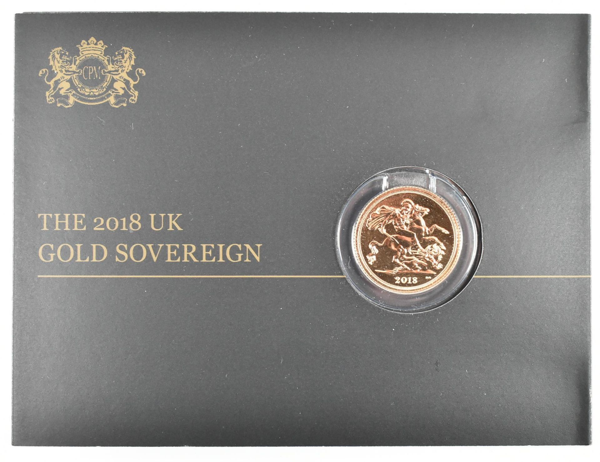 ELIZABETH II 2018 22CT GOLD UNCIRCULATED FULL SOVEREIGN