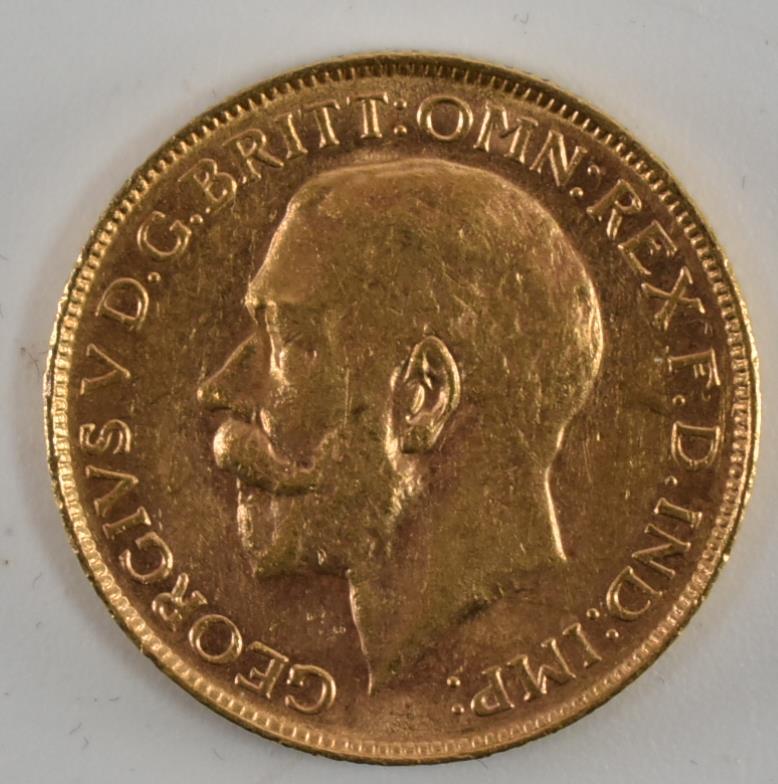 GEORGE V 1918 22CT GOLD FULL SOVEREIGN - Image 2 of 3