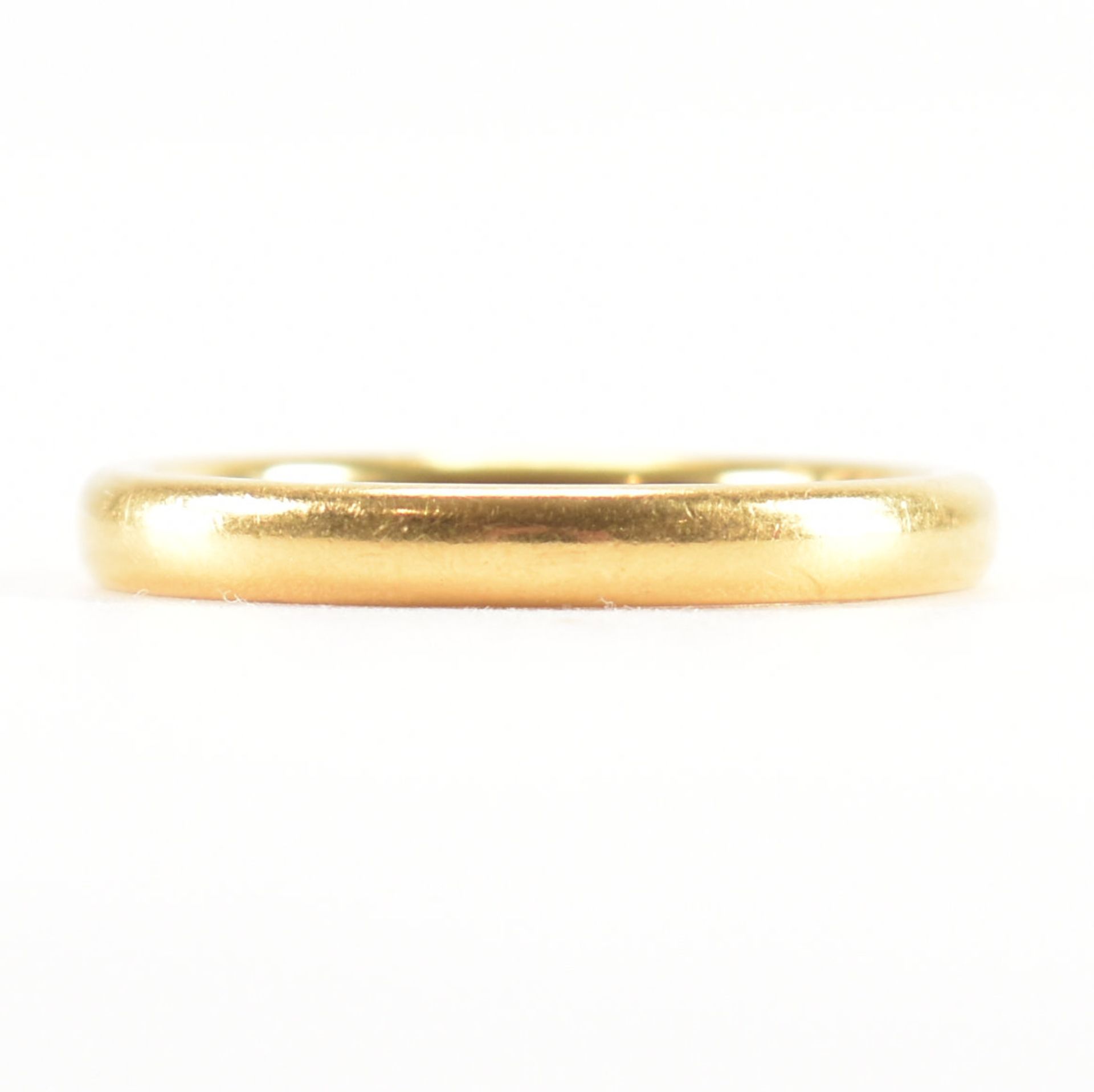HALLMARKED 22CT GOLD WEDDING BAND RING - Bild 3 aus 7