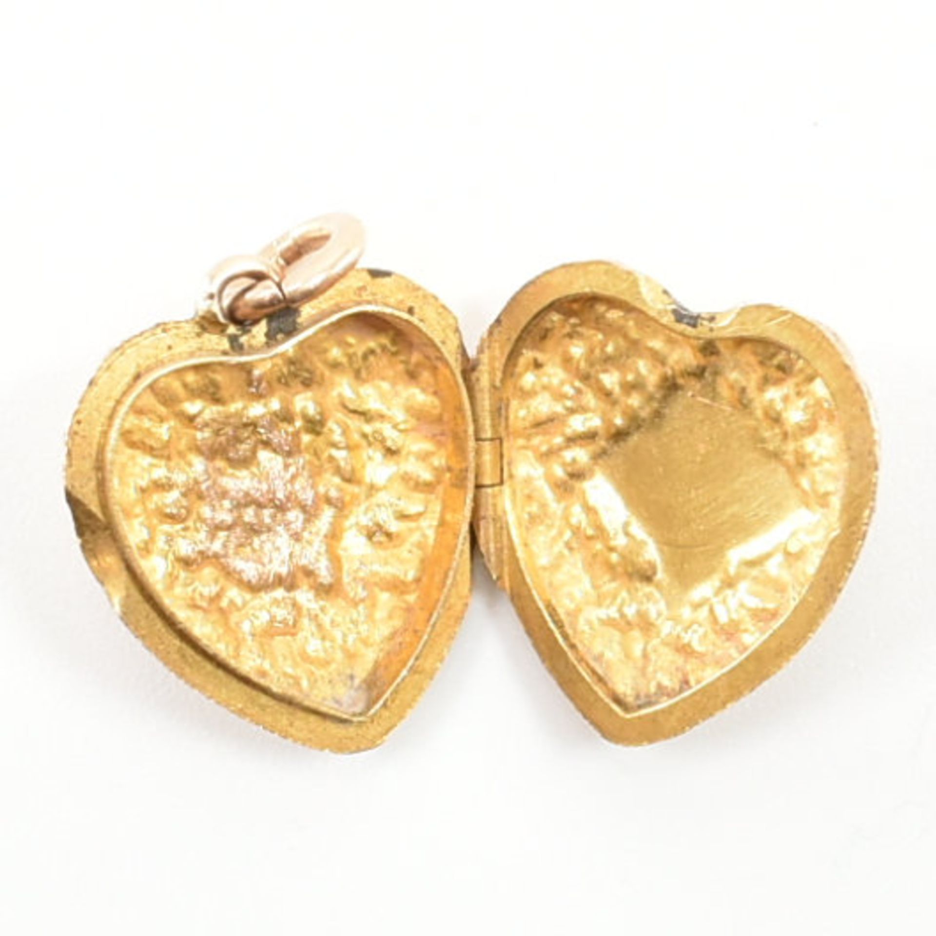 ANTIQUE GOLD LOCKET & GOLD PLATED MOTHER BROOCH - Image 6 of 6