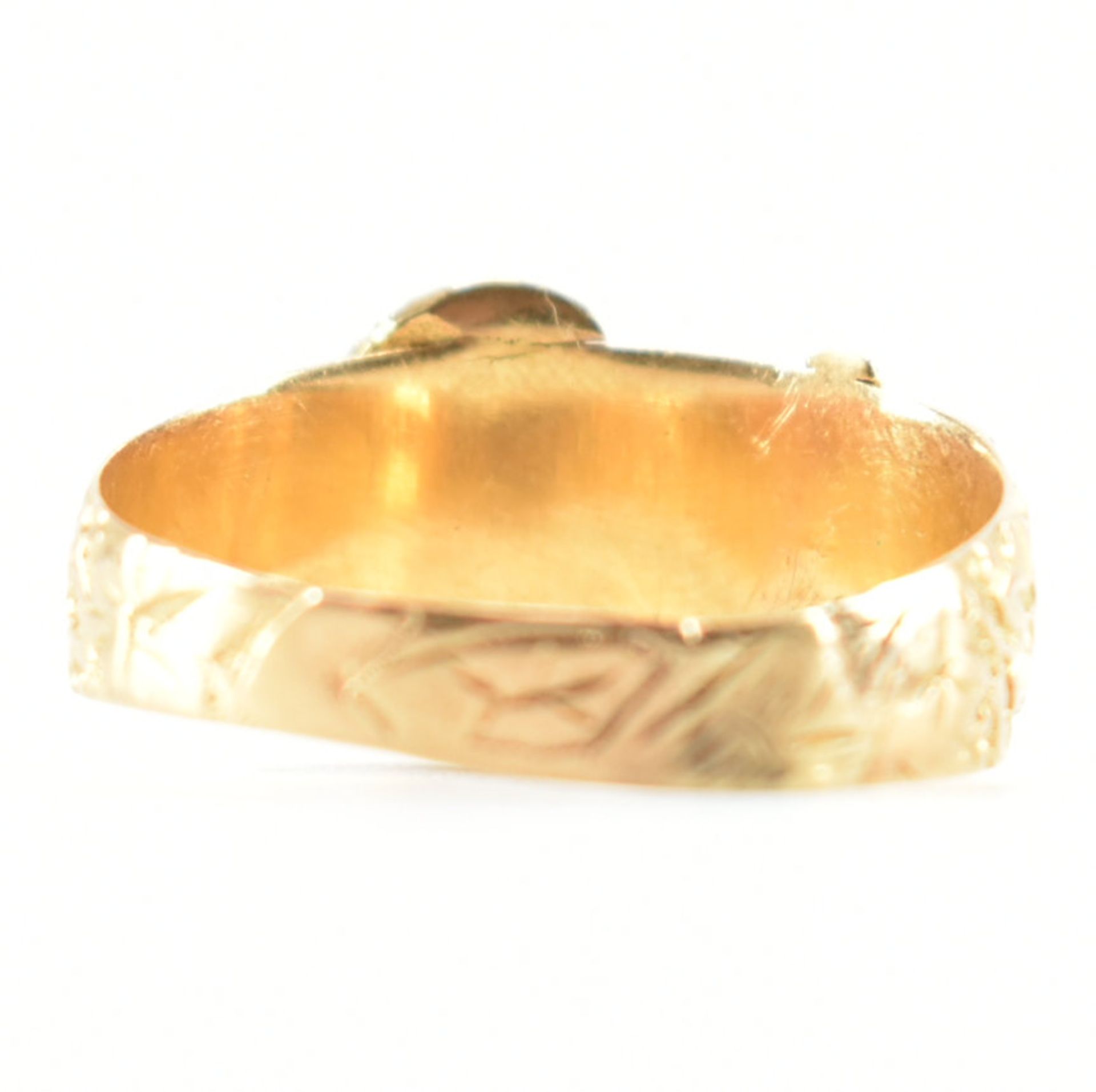 HALLMARKED 18CT GOLD BUCKLE RING - Bild 4 aus 10