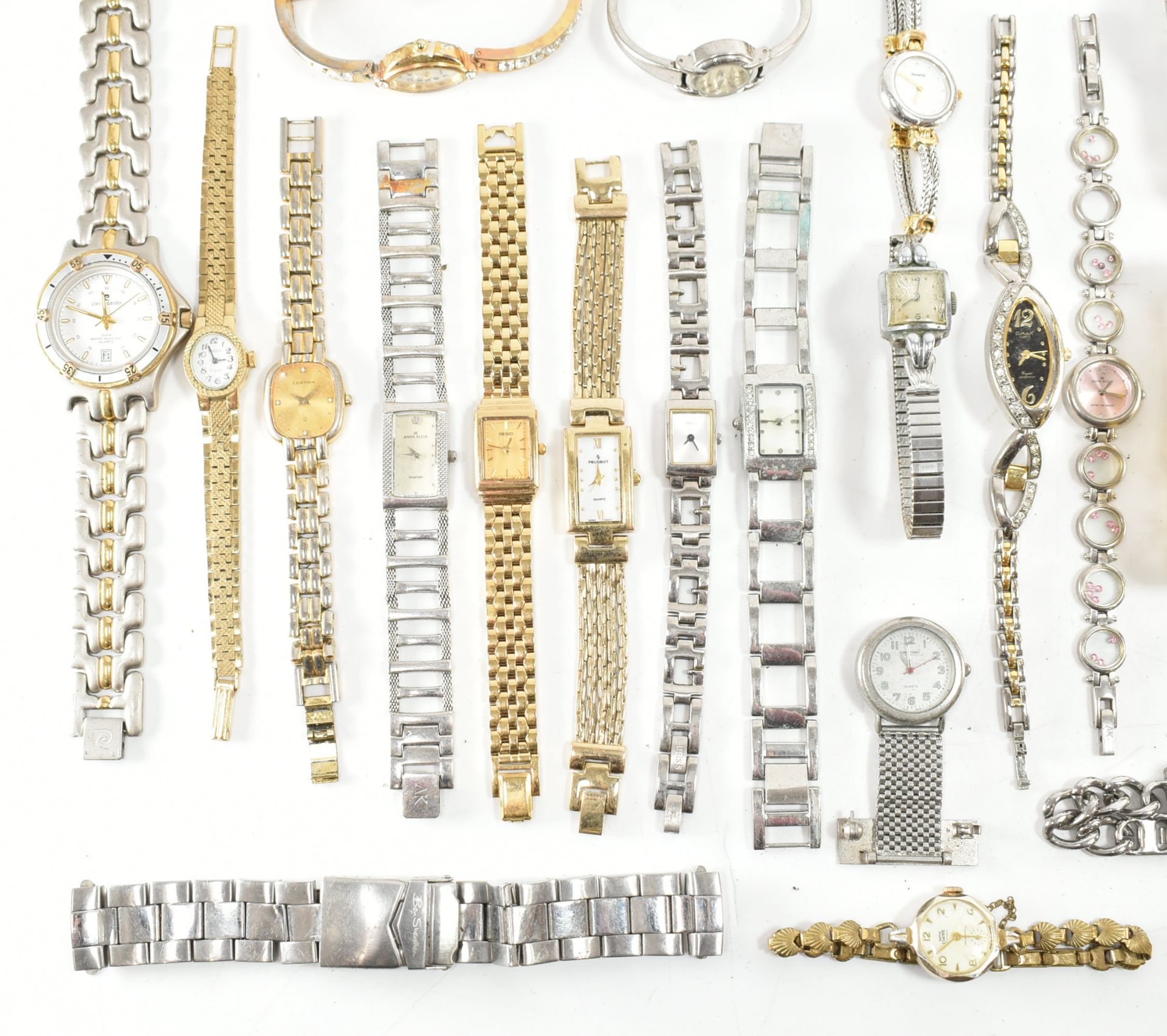 COLLECTION OF ASSORTED GOLD & SILVER TONE WRISTWATCHES - Image 9 of 17