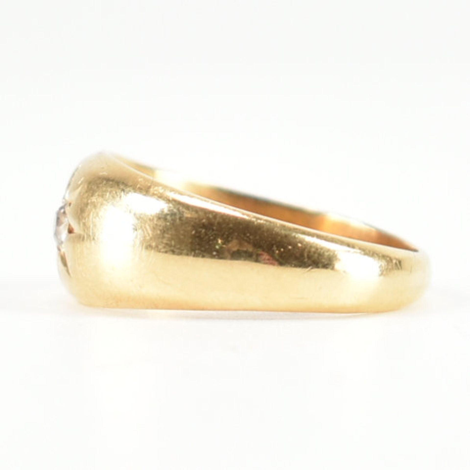 HALLMARKED 18CT GOLD & DIAMOND SINGLE STONE RING - Bild 3 aus 9