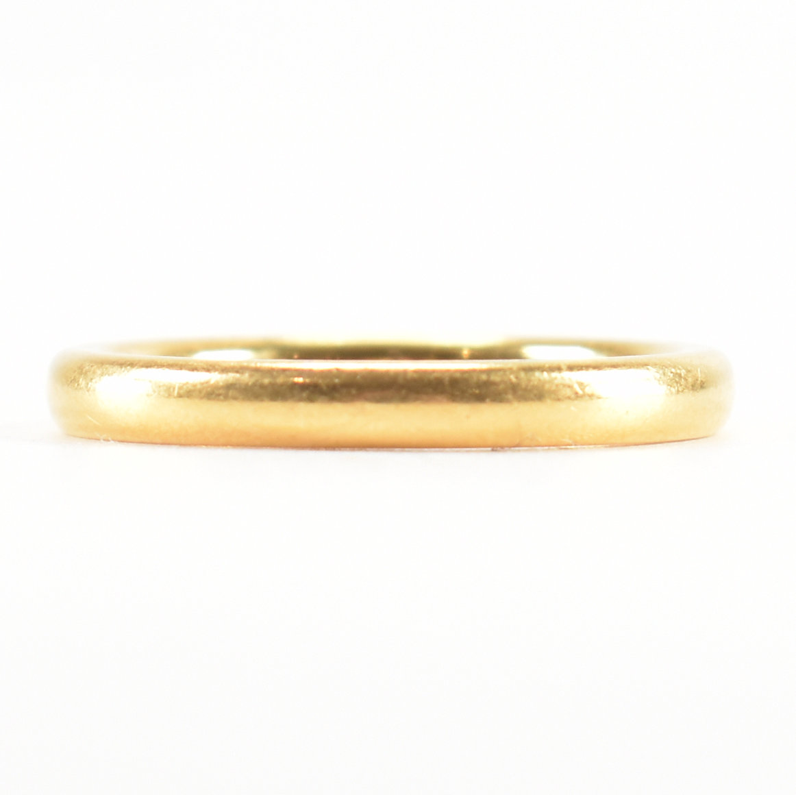 HALLMARKED 22CT GOLD WEDDING BAND RING - Image 4 of 7