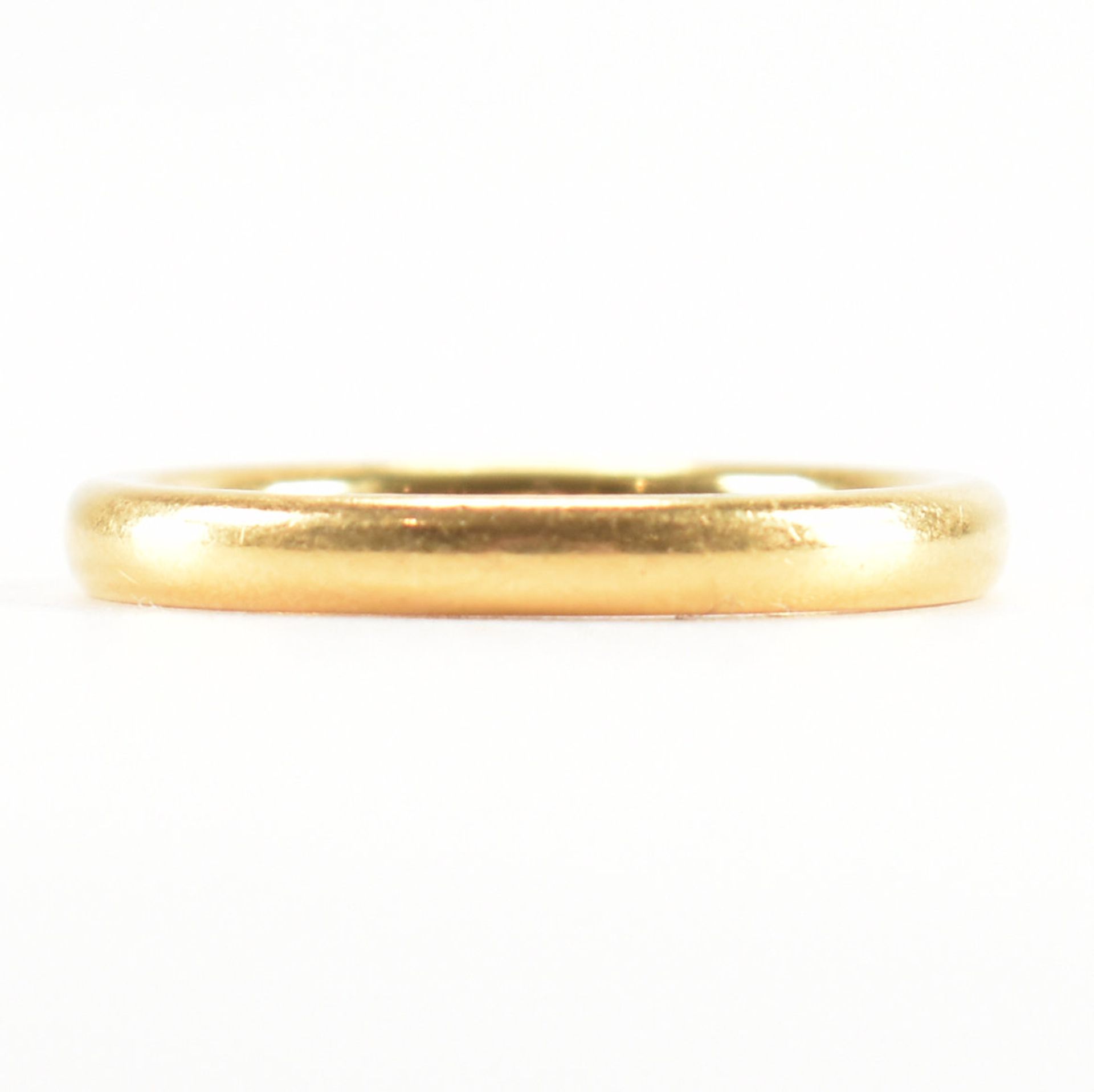 HALLMARKED 22CT GOLD WEDDING BAND RING - Bild 4 aus 7