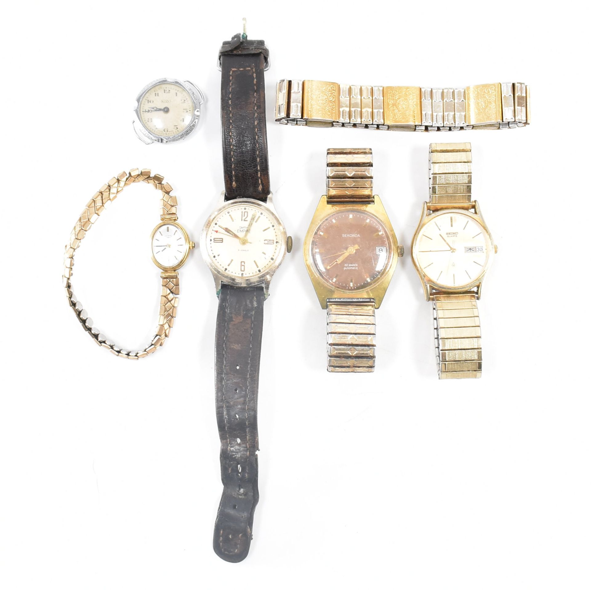 COLLECTION OF ASSORTED VINTAGE WRISTWATCHES - Image 2 of 7