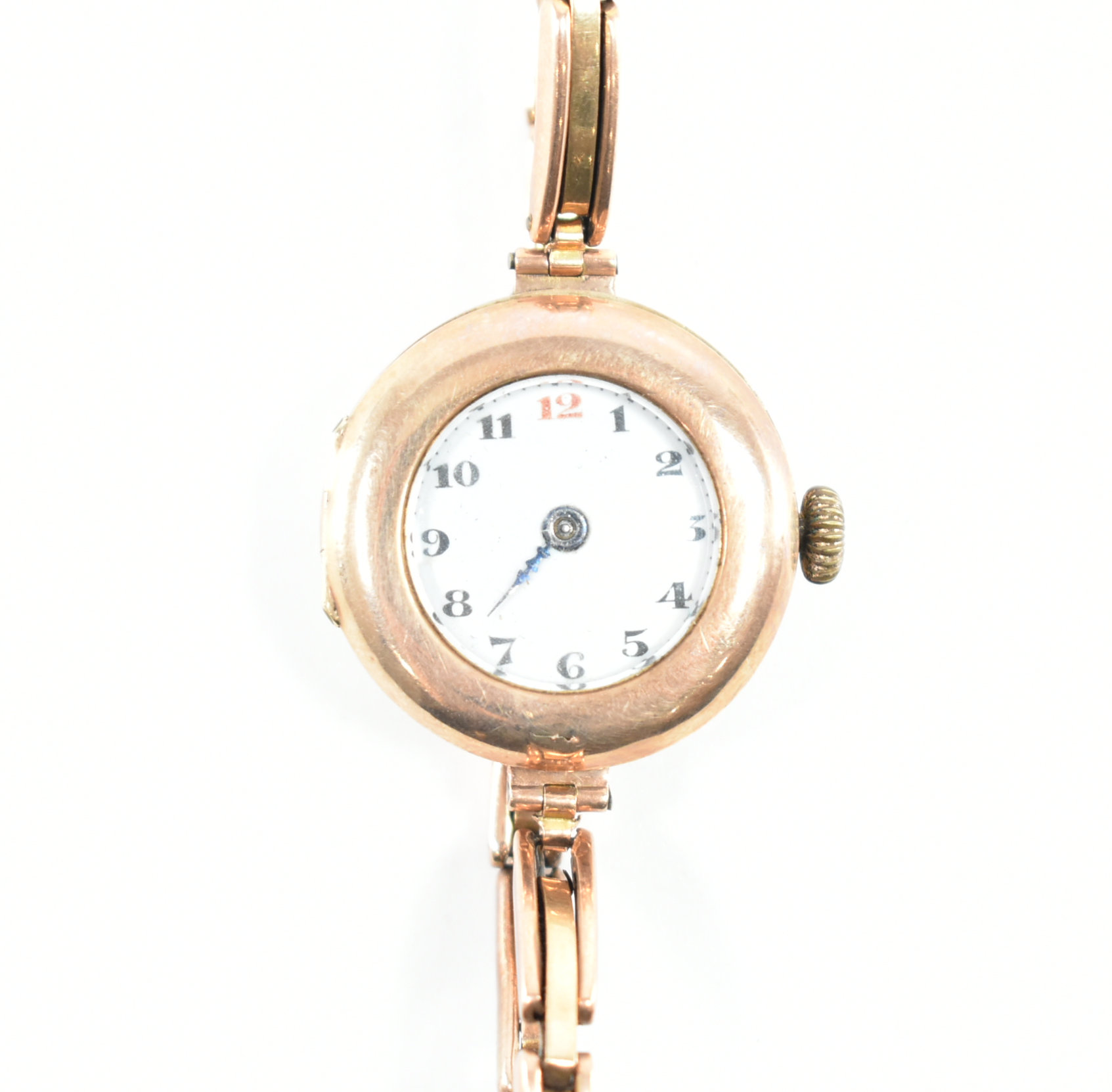 HALLMARKED 9CT GOLD WRISTWATCH