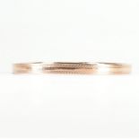 9CT ROSE GOLD BANGLE ARMLET