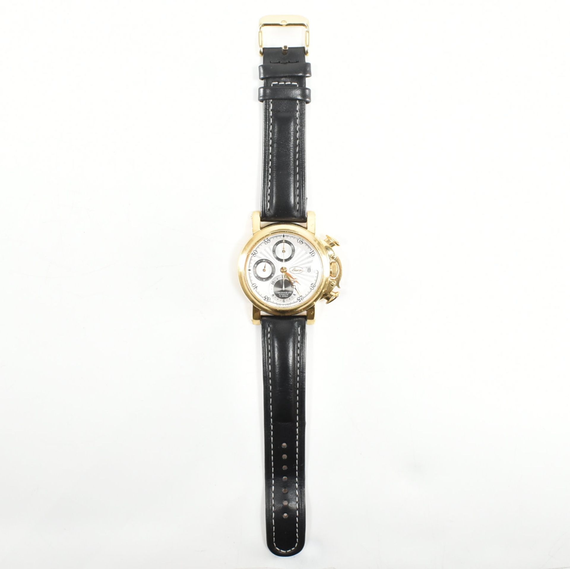 BURAN LIMITED EDITION GOLD TONE WRISTWATCH - Bild 2 aus 7