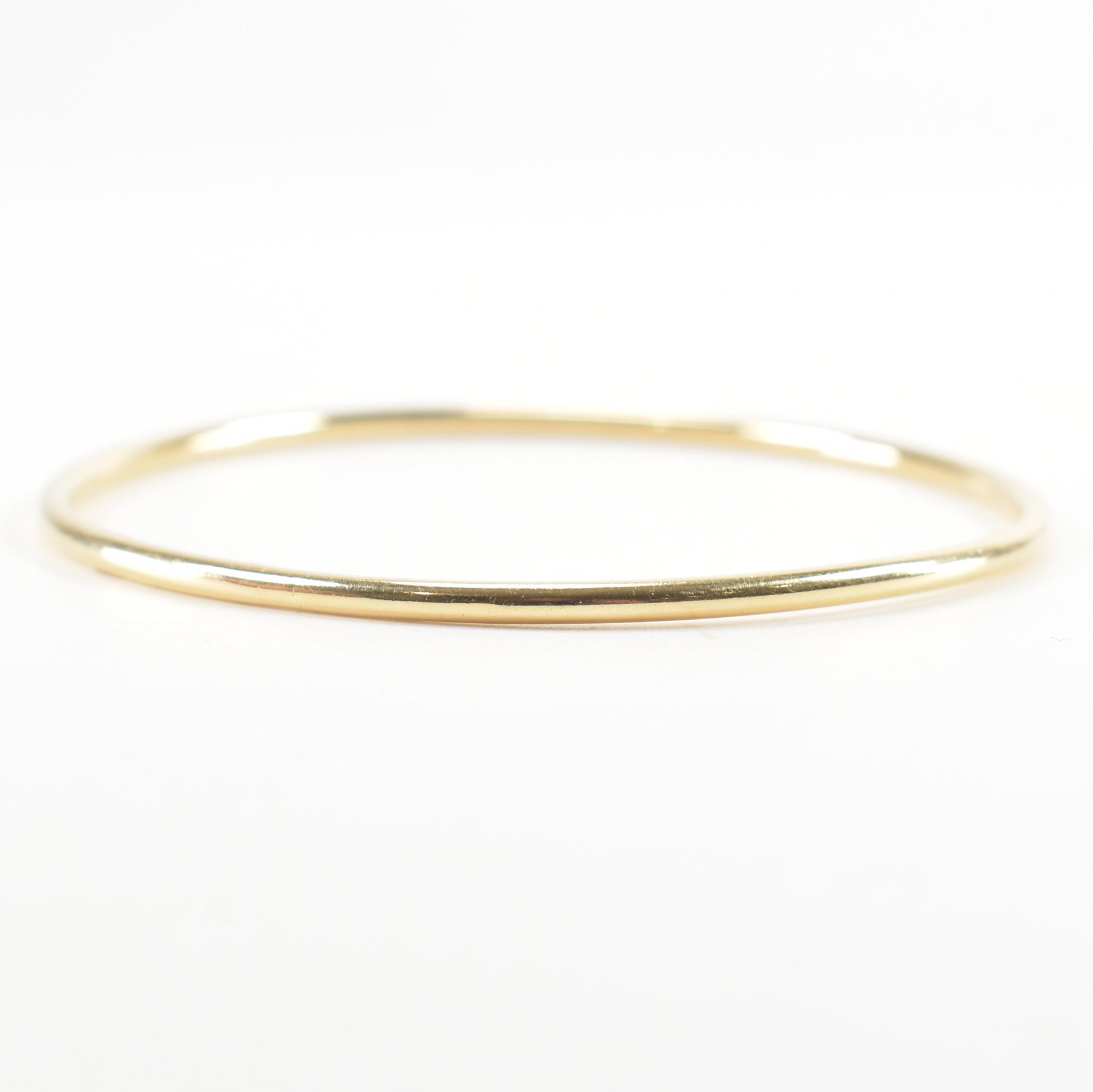 VINTAGE 14CT GOLD BANGLE BRACELET - Bild 4 aus 5