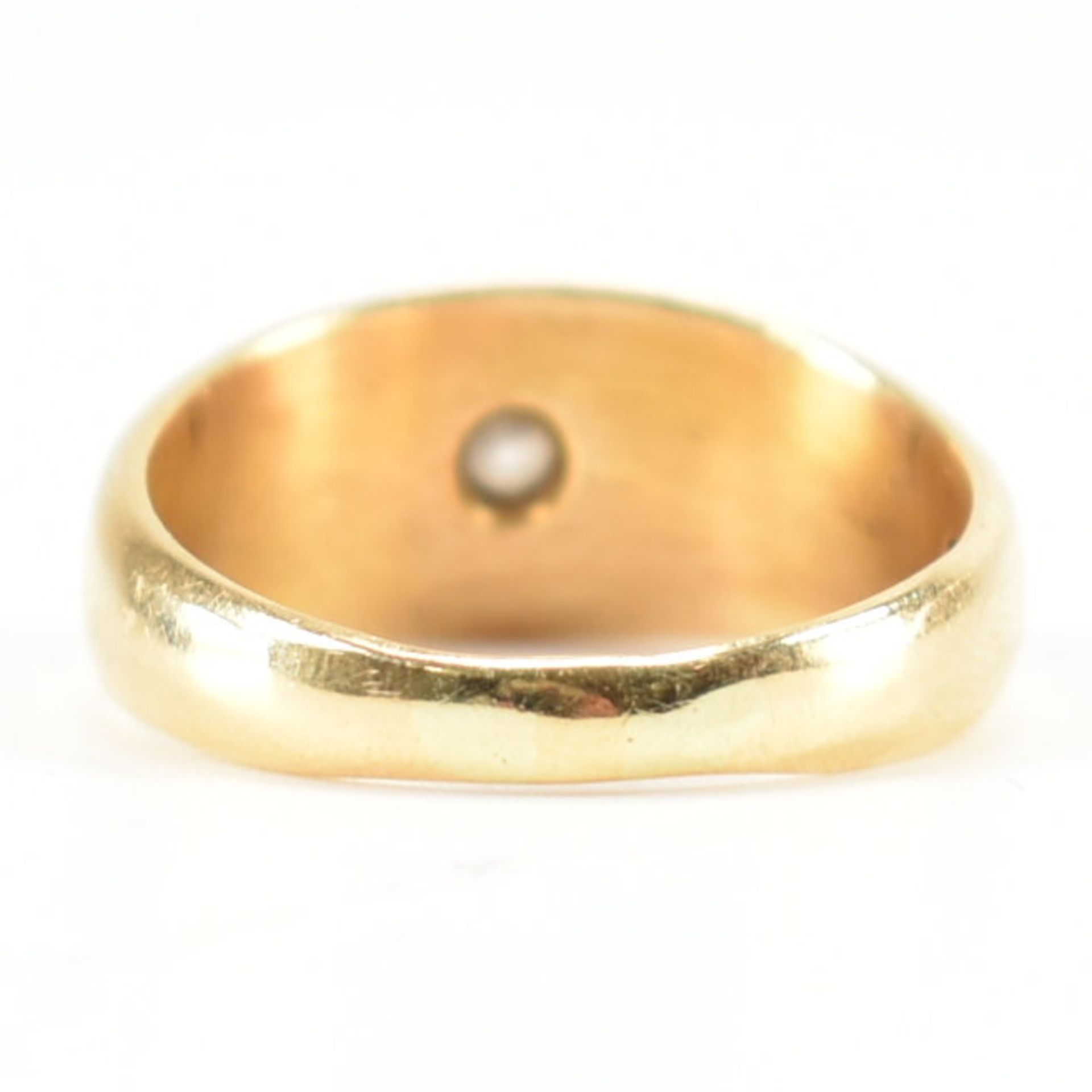 HALLMARKED 18CT GOLD & DIAMOND SINGLE STONE RING - Image 5 of 9