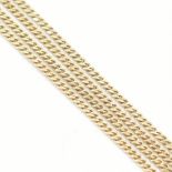 14CT GOLD CURB LINK CHAIN
