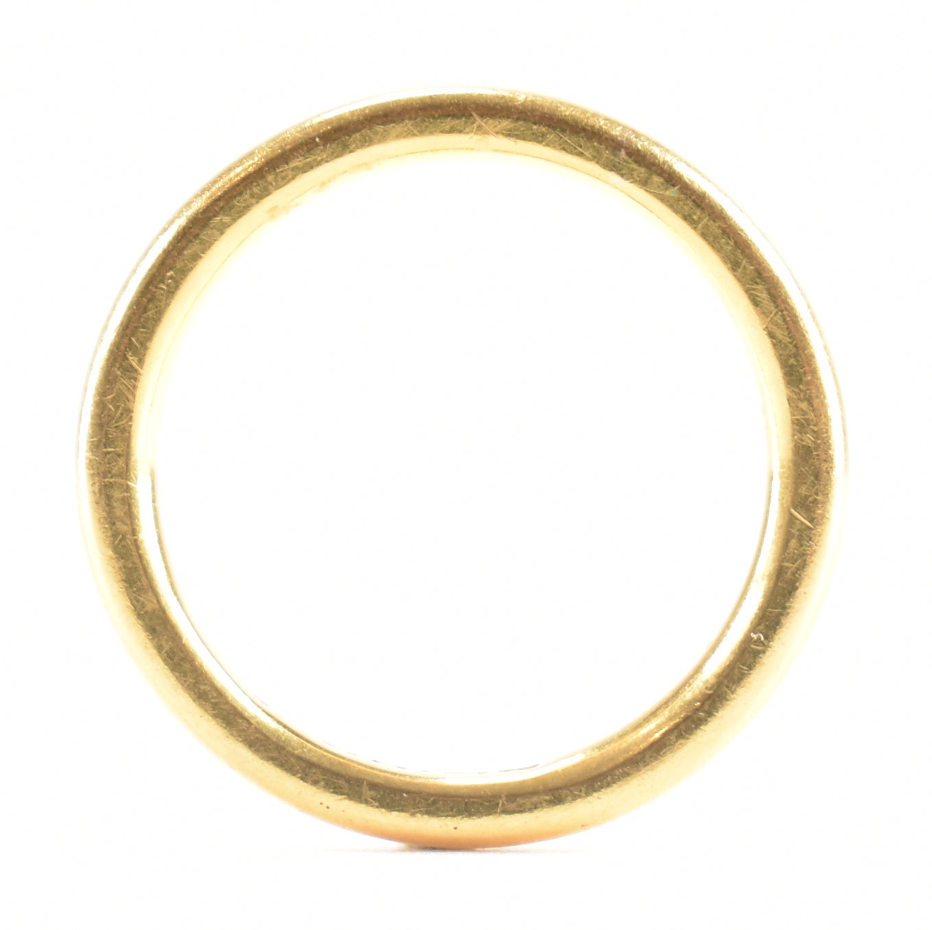 HALLMARKED 22CT GOLD WEDDING BAND RING - Image 5 of 7