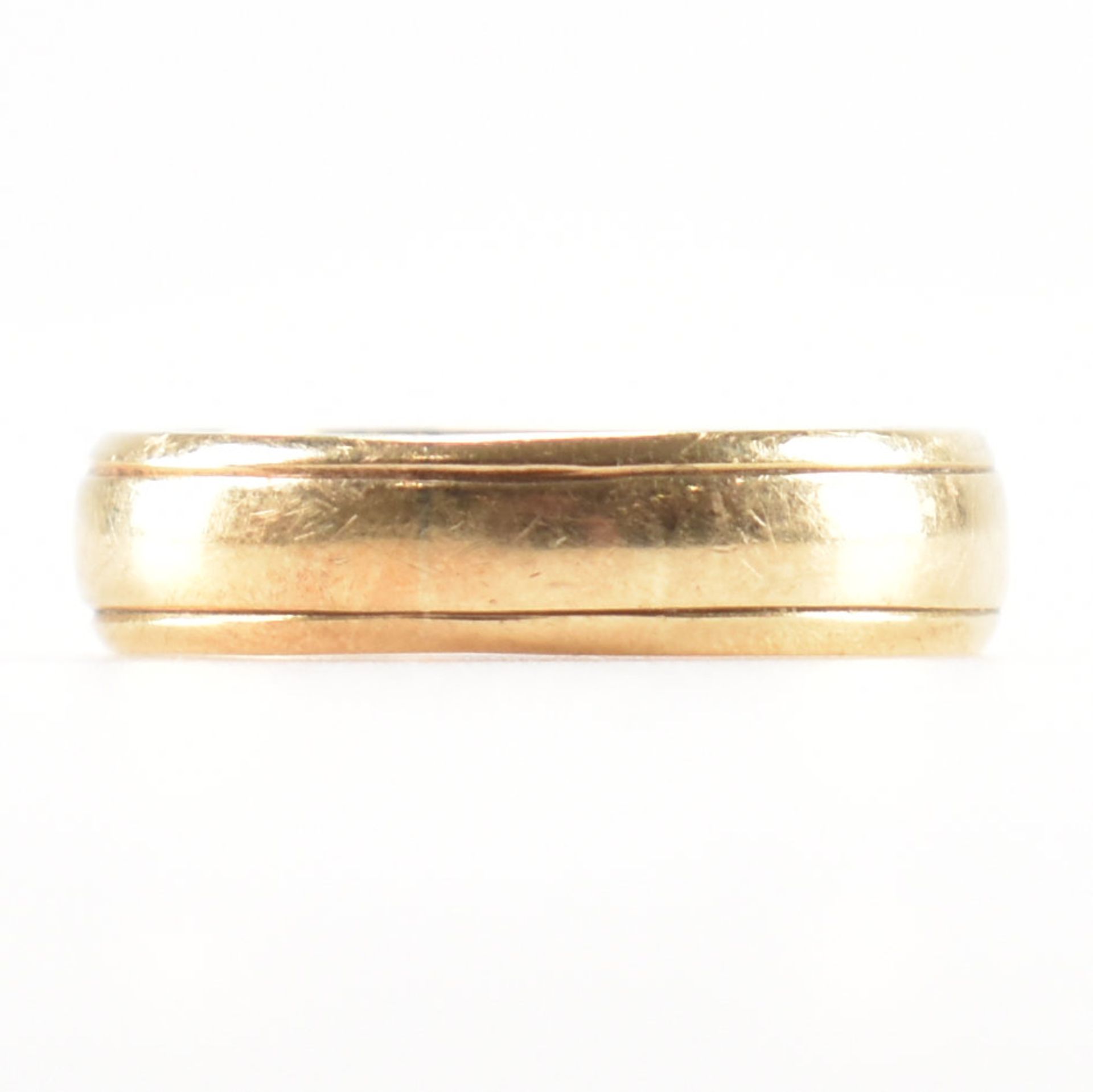 14CT GOLD BAND RING - Bild 2 aus 5