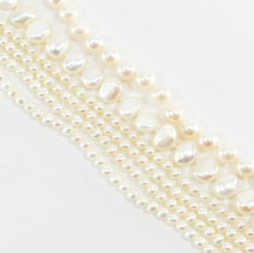 THREE CULTURED PEARL NECKLACES