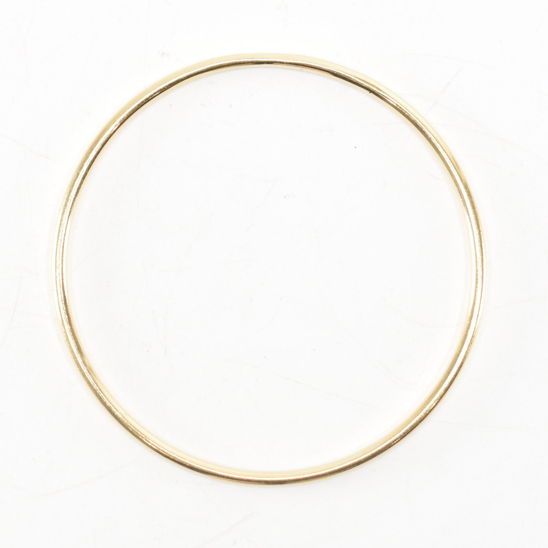 VINTAGE 14CT GOLD BANGLE BRACELET