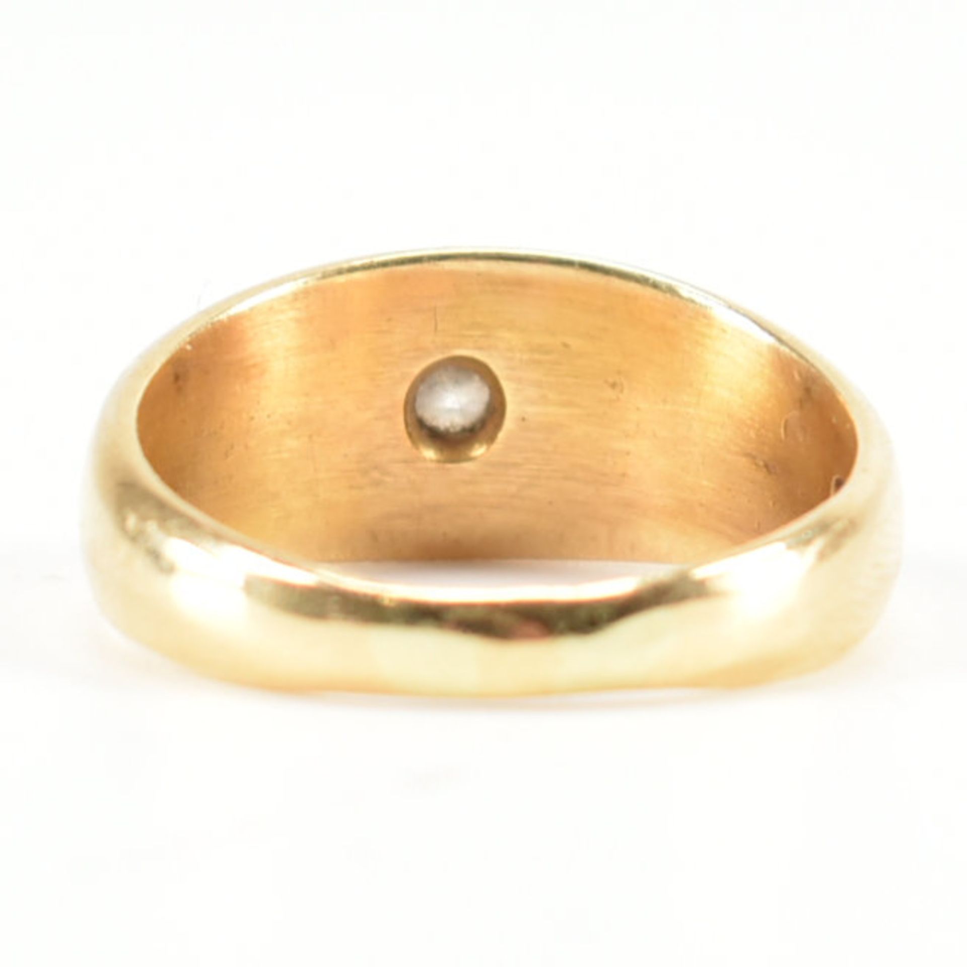 HALLMARKED 18CT GOLD & DIAMOND SINGLE STONE RING - Image 4 of 9