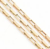 HALLMARKED 9CT GOLD CABLE LINK CHAIN NECKLACE