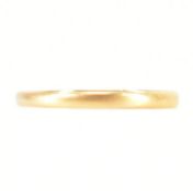 VICTORIAN HALLMARKED 22CT GOLD BAND RING